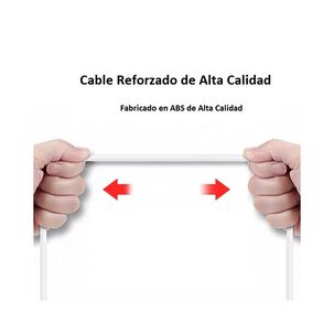 Cable De Datos Usb-c A Usb-a Multiplataformas 2.5 Metros 3a