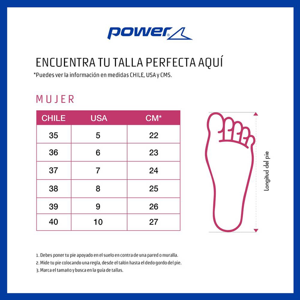 Zapatilla Mujer Power Quest Lore Negro image number 16.0