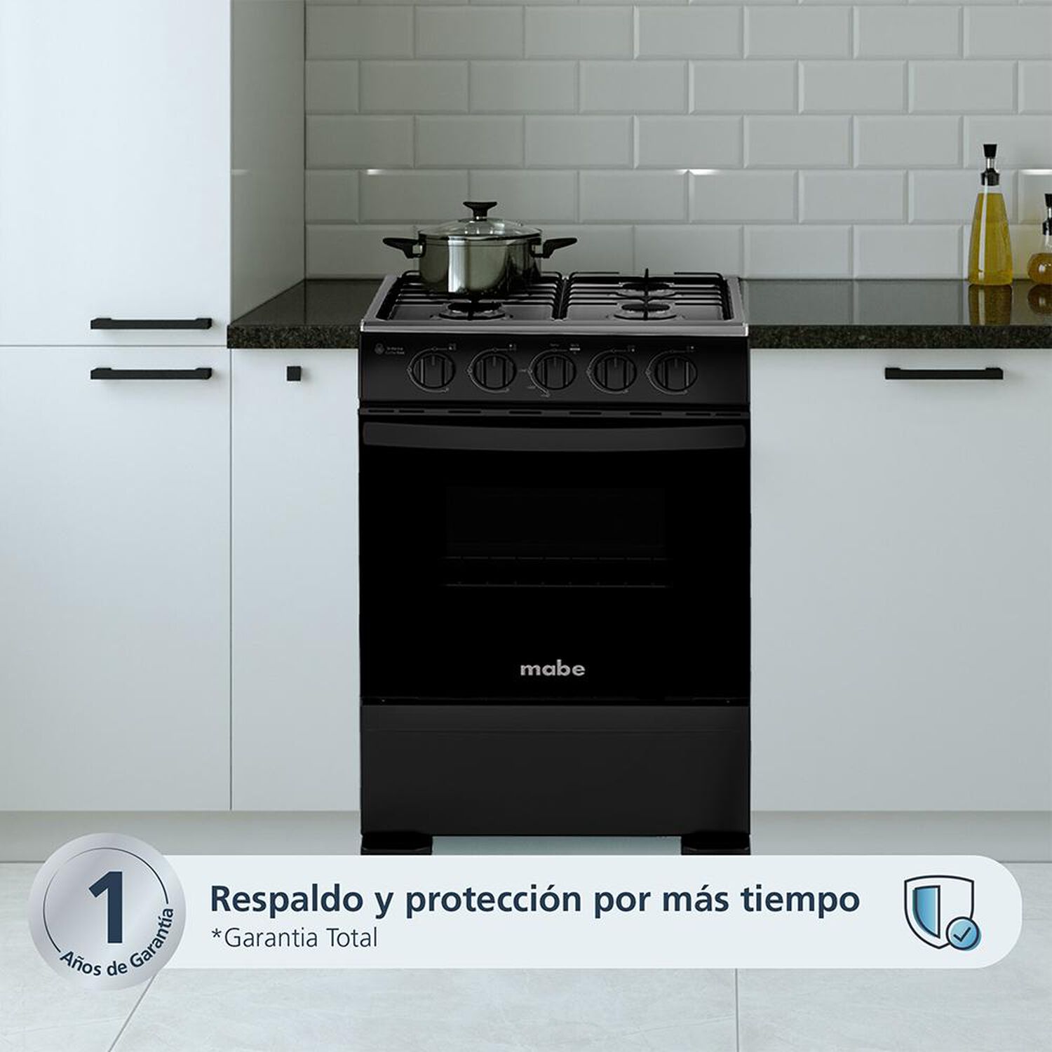 Cocina A Gas Mabe CMC5100NA1 / 4 Quemadores image number 3.0