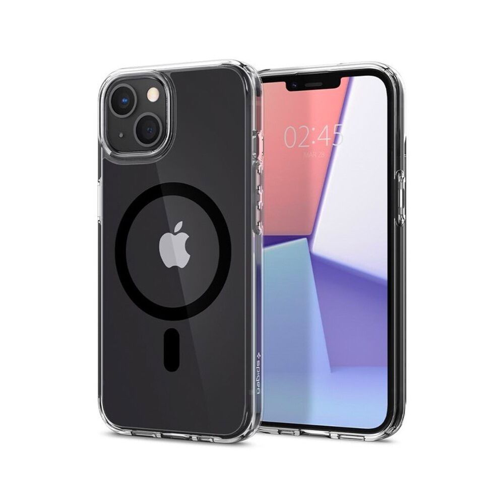 Carcasa Iphone 13 Mini Spigen Crystal Hybrid Clear Compatible Con Magsafe Openbox image number 1.0