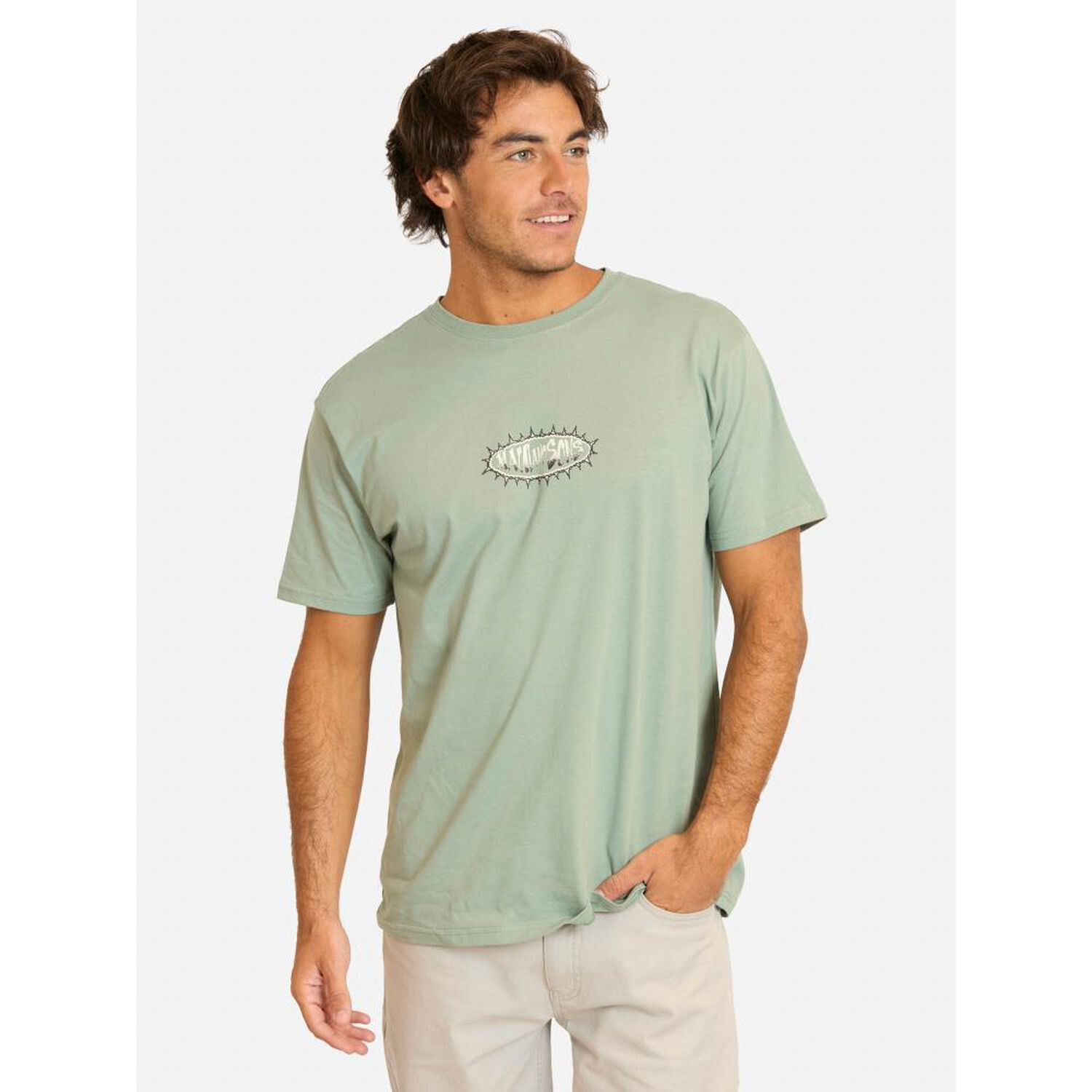 Polera Manga Corta Cuello Redondo Hombre Maui And Sons image number 0.0