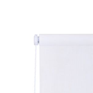 Cortina Roller Tejido Sunscreen Blanco 130x240 Cm
