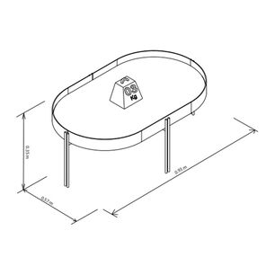 Mesa De Centro Home Mobili Banna