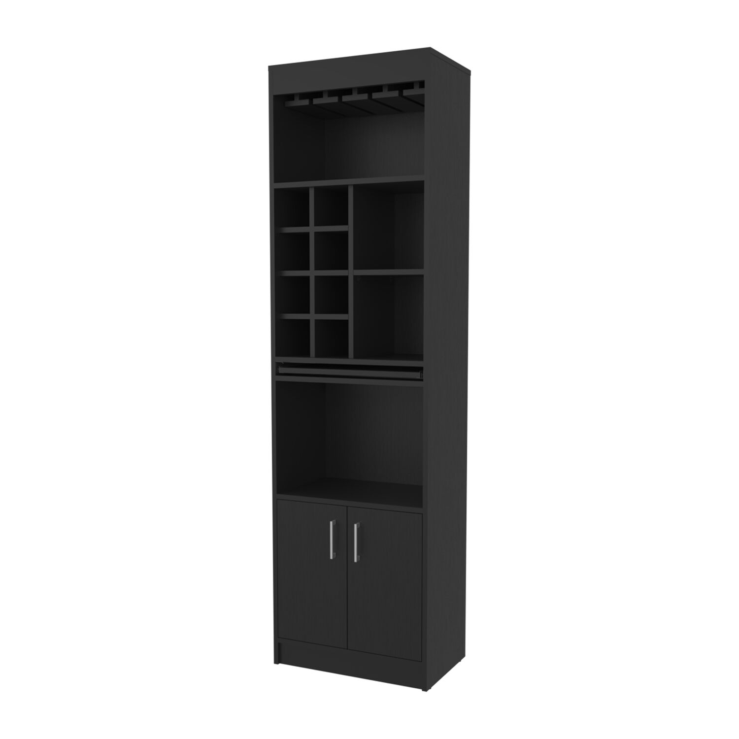Bar Alto 8 Botelleros Repisa Extensible Fm-012 image number 3.0