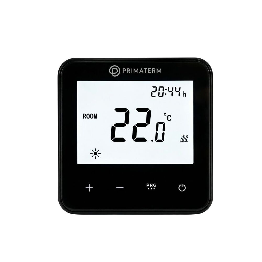 Termostato Inteligente Programable 3600w Wifi Negro Primaterm image number 0.0