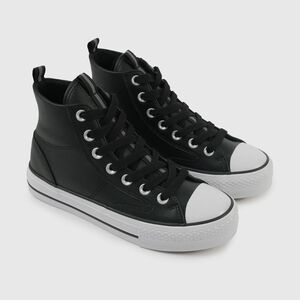 Zapatilla Escolar Niña Colloky Negro