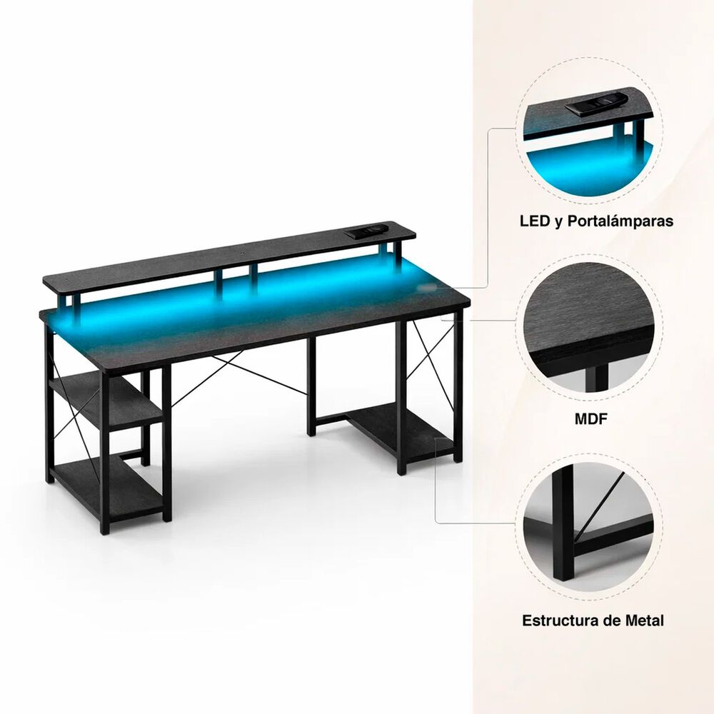 Escritorio Gamer Tekna 120x50x75 image number 4.0