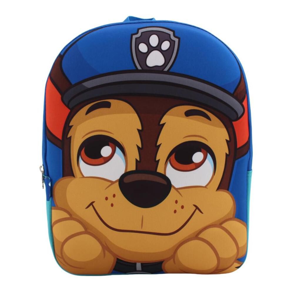 Mochila Infantil 3d Face Paw Patrol Chase image number 0.0