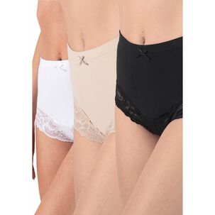 Pack 3x Pantaleta Algod&oacute;n P3145053-sur Kayser