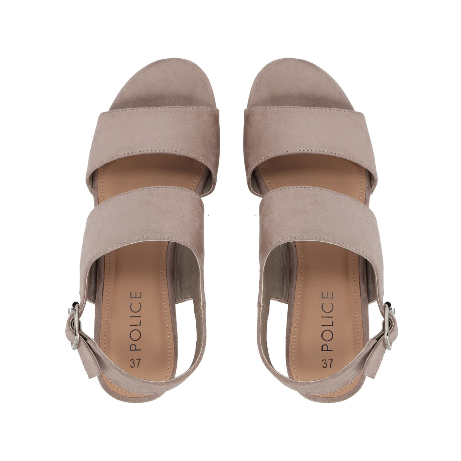 Sandalia Mujer Beige Sof&iacute;a Police image number 1.0