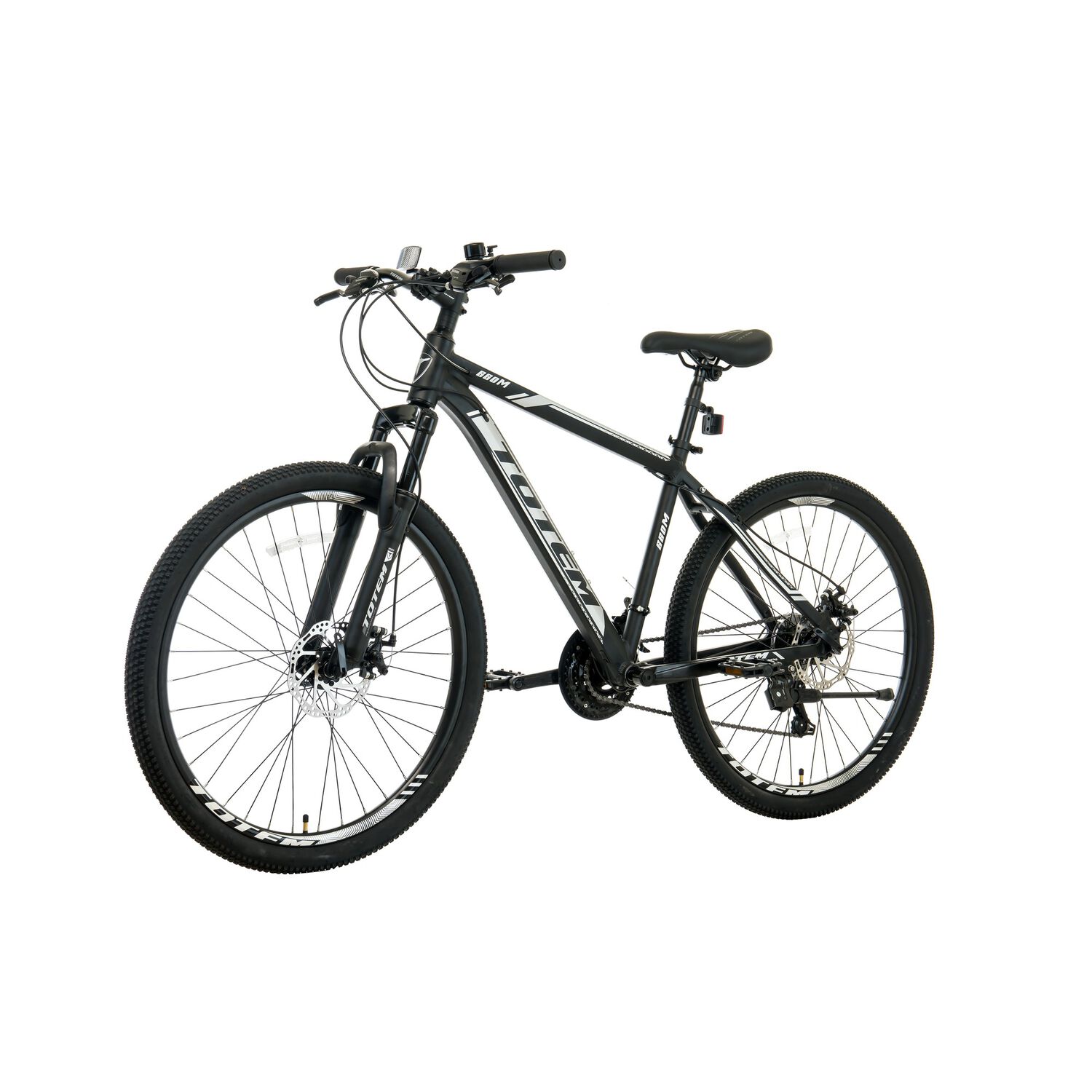 Bicicleta Totem Mtb Aro 26 Modelo Y660m Negro Gris image number 6.0
