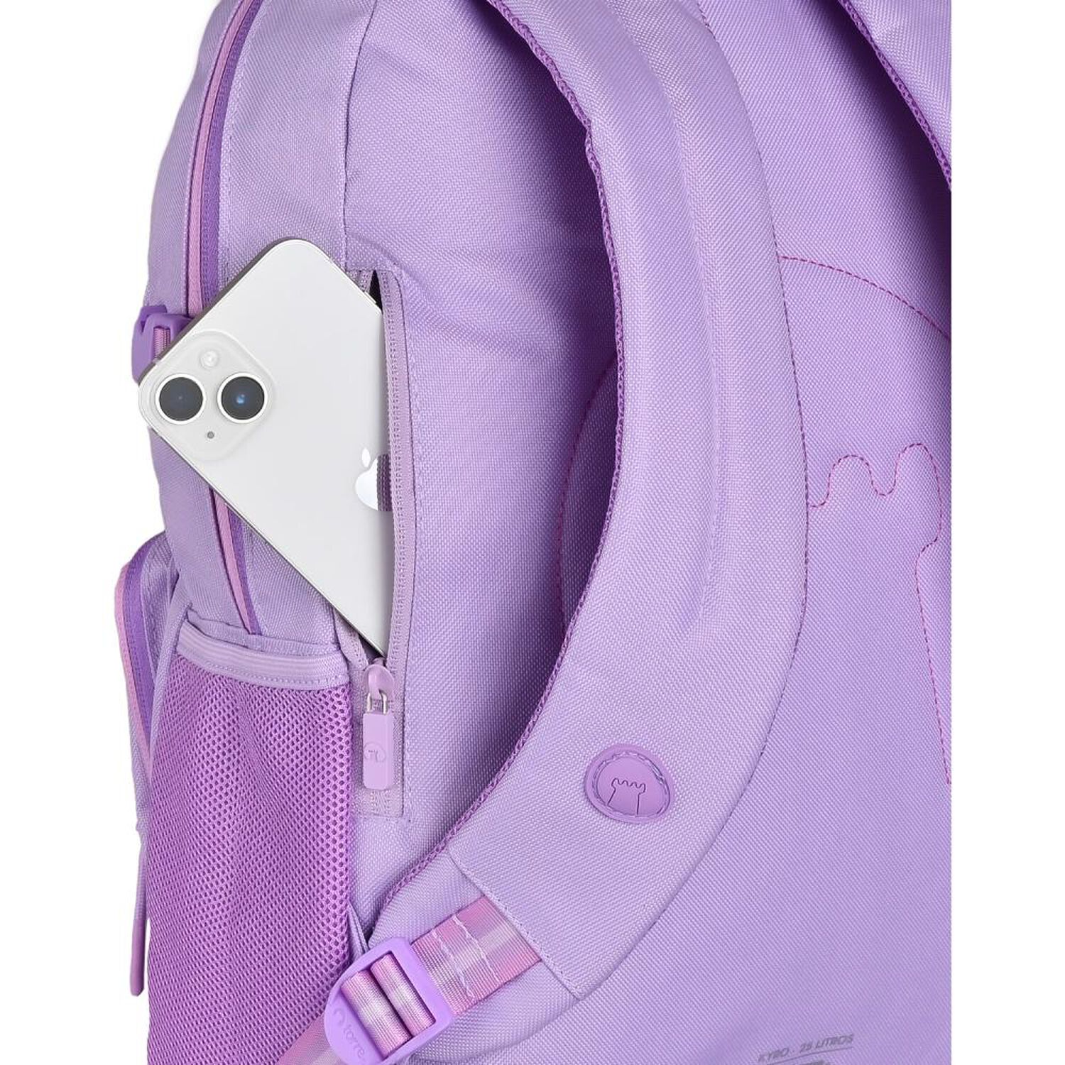 Mochila Kyro - Metalllic Lilac&nbsp; 25l Torre image number 8.0