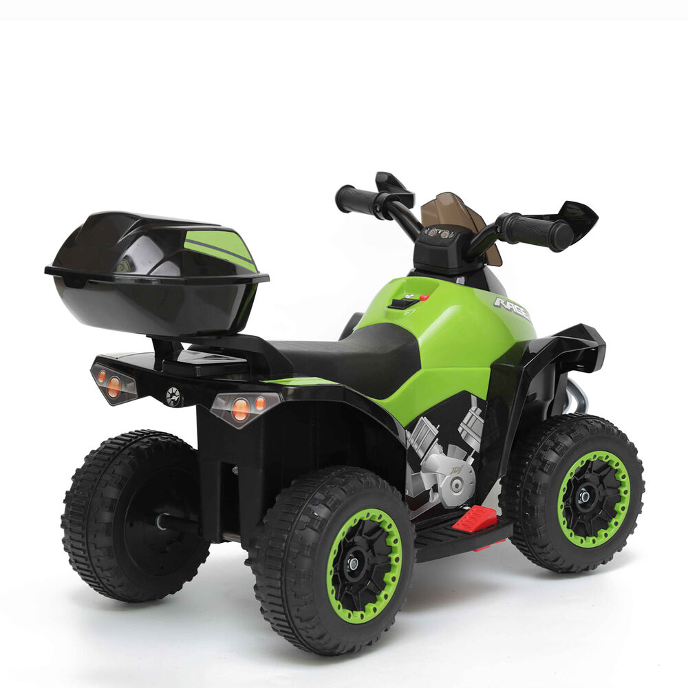 Cuatrimoto A Batería Quad Lx Verde Bebesit image number 3.0