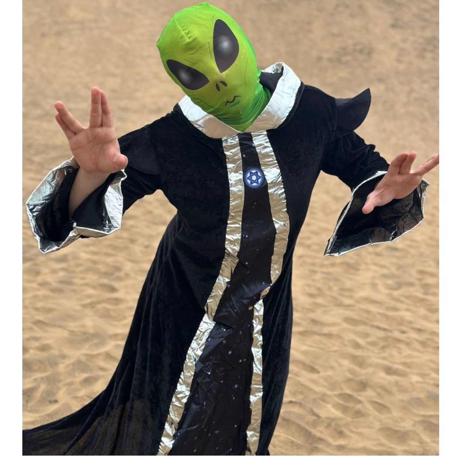 Disfraz De Extraterrestres Cosplay Stardy Verde Adulto image number 4.0