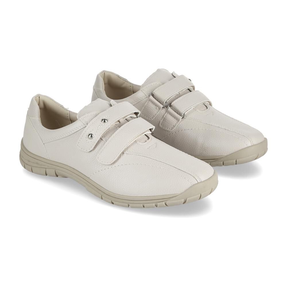 Zapato Casual Mujer Lesage Beige image number 1.0