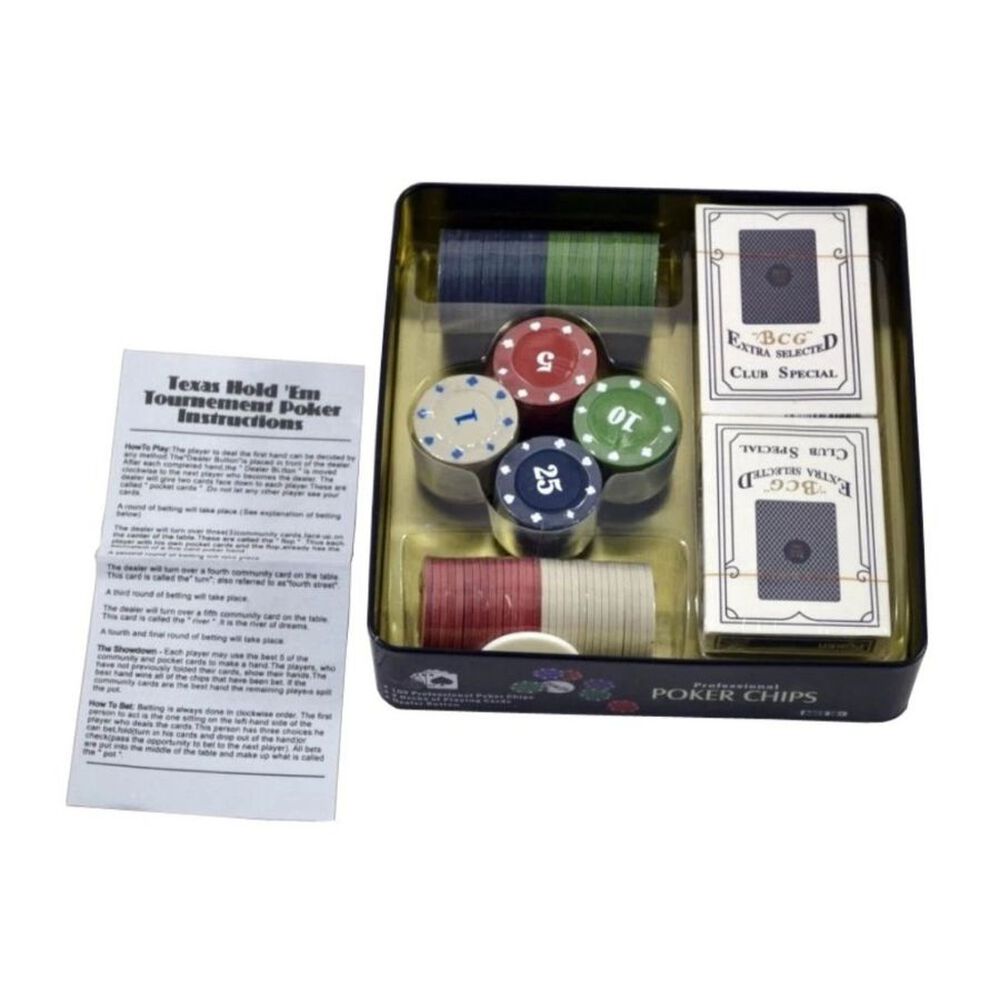 Set Poker Juego De Mesa Fichas Naipes Mantel image number 2.0