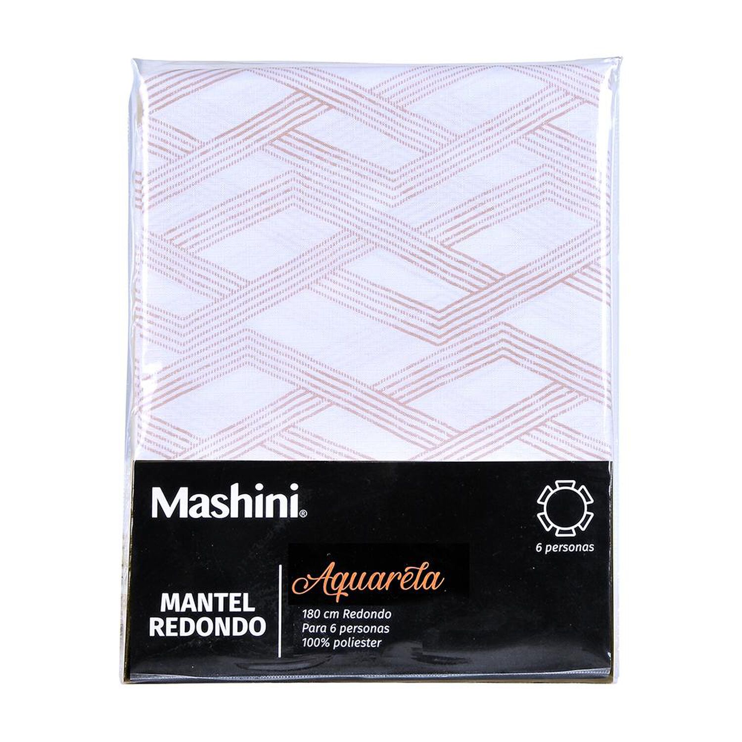 Mantel Acuarela Mashini 180 Cms Kala-p image number 2.0