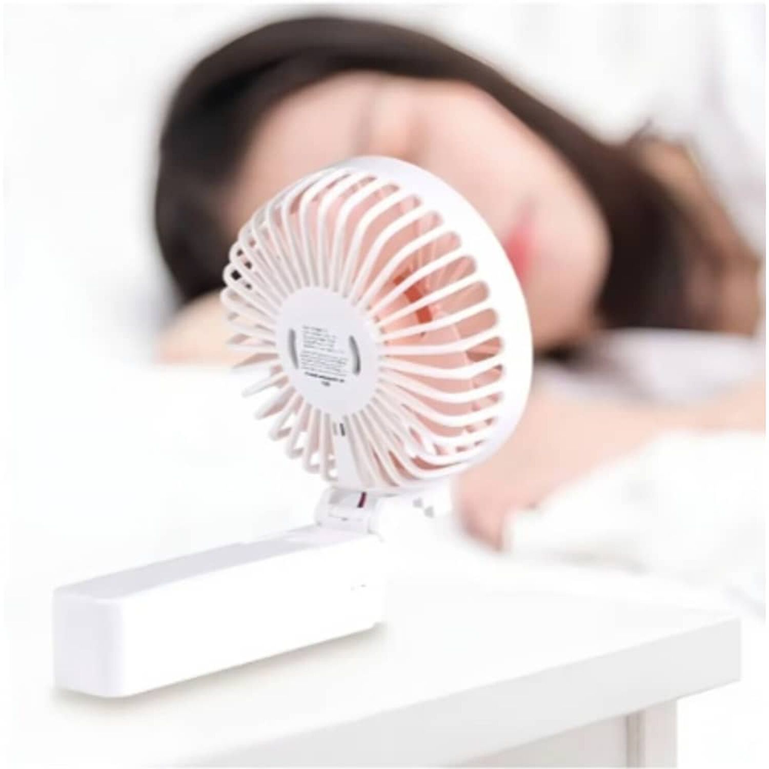 Ventilador De Mano Escritorio Recargable image number 1.0