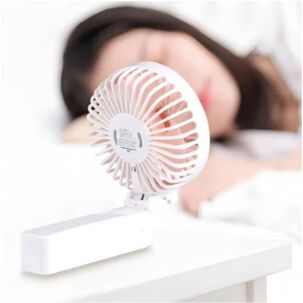 Ventilador De Mano Escritorio Recargable