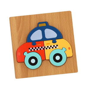 Puzzle Rompecabeza De Madera Encaje Didactico 15x15cm Ni&ntilde;os Tortuga