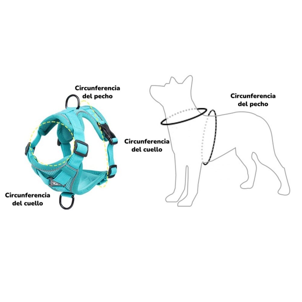 Arn&eacute;s Para Perro Ajustable Con Correa Reflectantes L image number 6.0