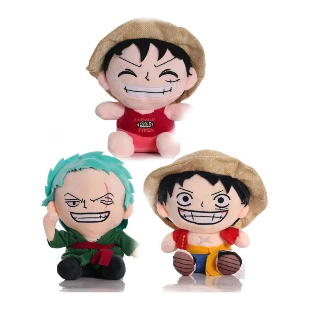 Juguete Peluche Zoro 20cm One Piece Infantil image number 2.0