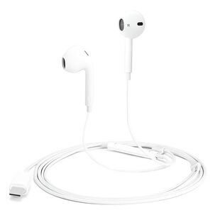 Audífonos Usb-c Hifi Manos Libre Tecmaster White Tm-300516