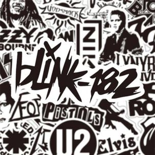 Set Sticker Cantantes Grupos De Rock Música Black&white