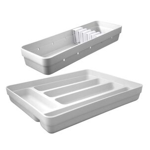 Conjunto Organizador Cubiertos Blanco Conjunto Organizador Cubiertos Blanco