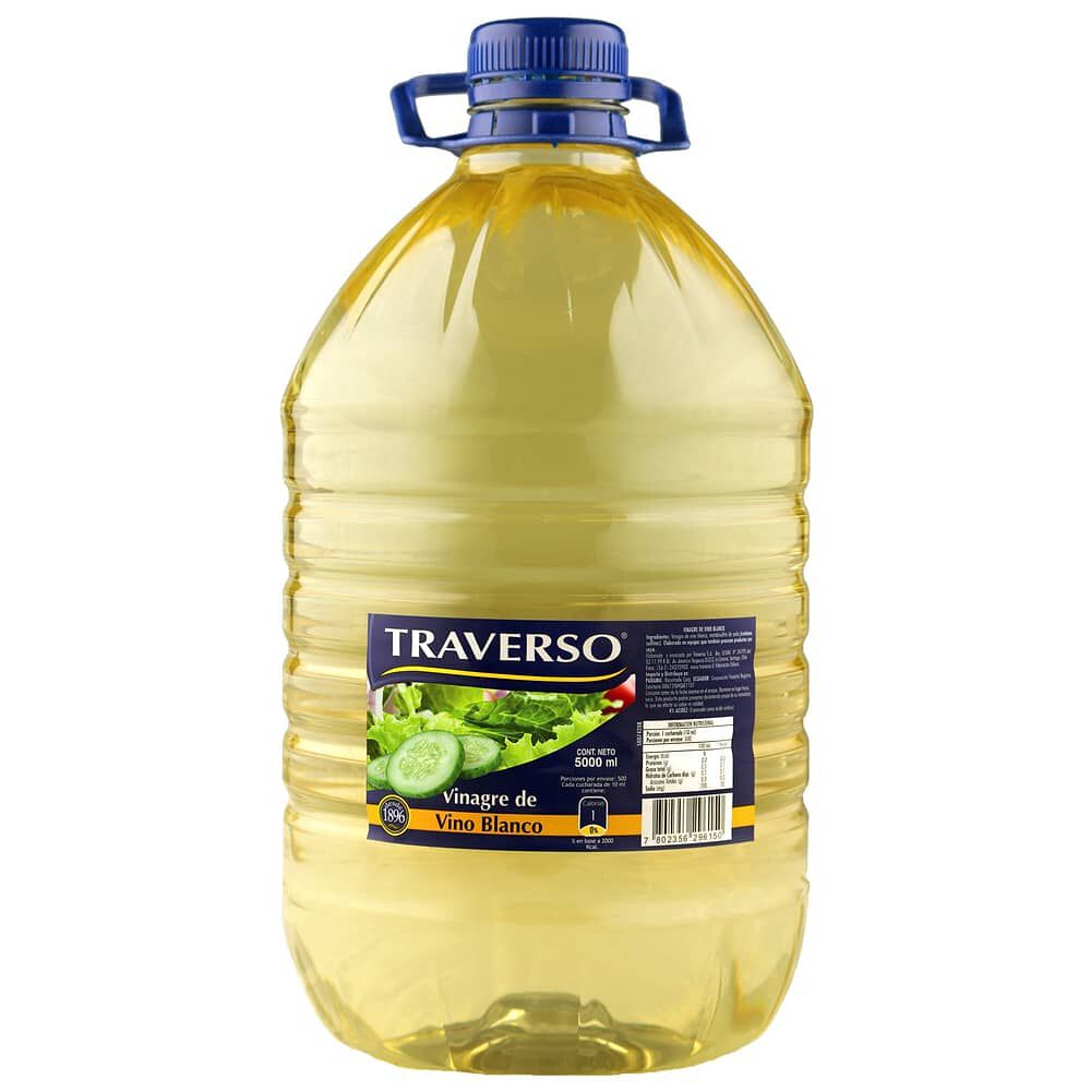 Vinagre Blanco Traverso 5 Lt image number 0.0