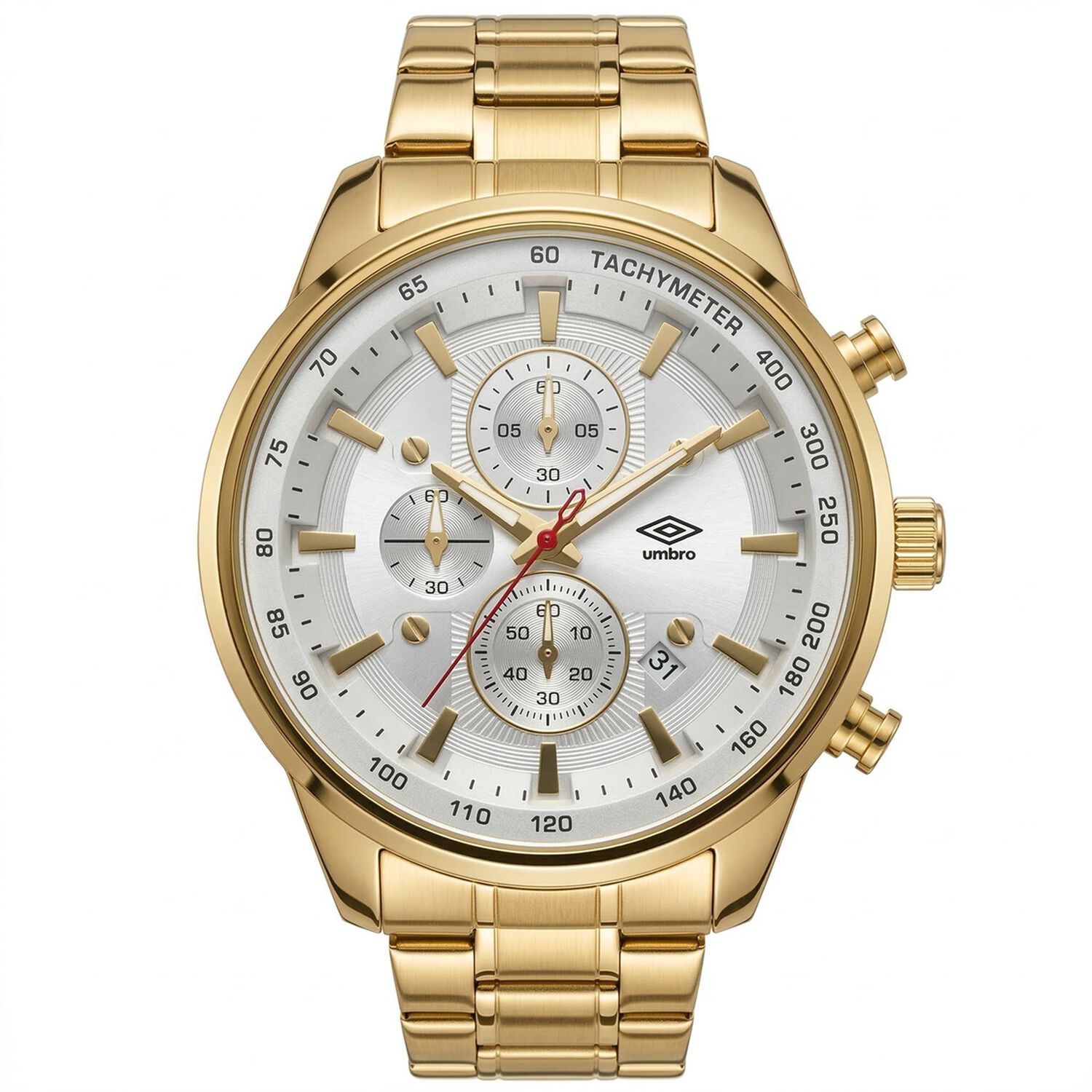 Reloj An&aacute;logo Hombre Umbro Plus Dorado Umbp-1500-176 image number 0.0
