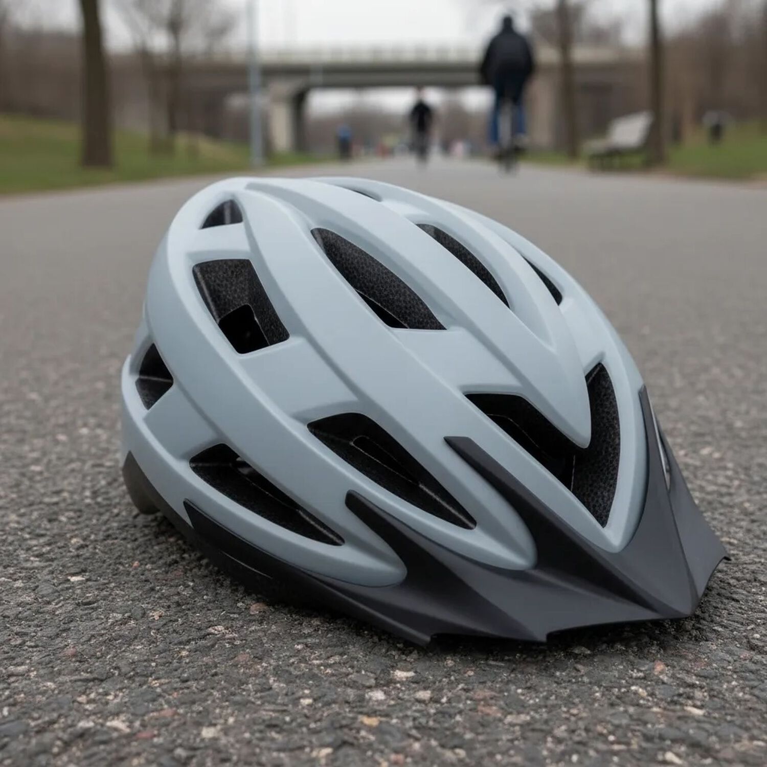 Casco Bicicleta Mtb Mainz Gris image number 6.0