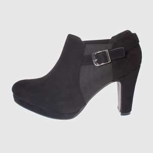 Botín Taco Negro Vía Franca Art. 5hz16black