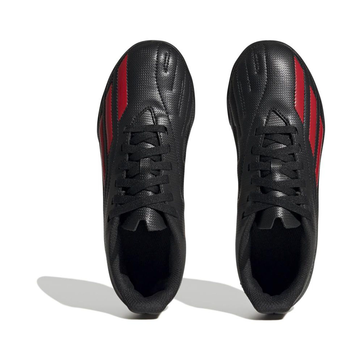Zapatilla F&uacute;tbol Ni&ntilde;o Adidas Deportivo Ii Tf J Negro image number 4.0
