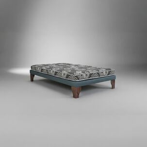 Cama 1 Plaza Box 8 Cm L190 Cm + Colchon Modelo Ideal / Con Patas De 19.5 Cm (gris)