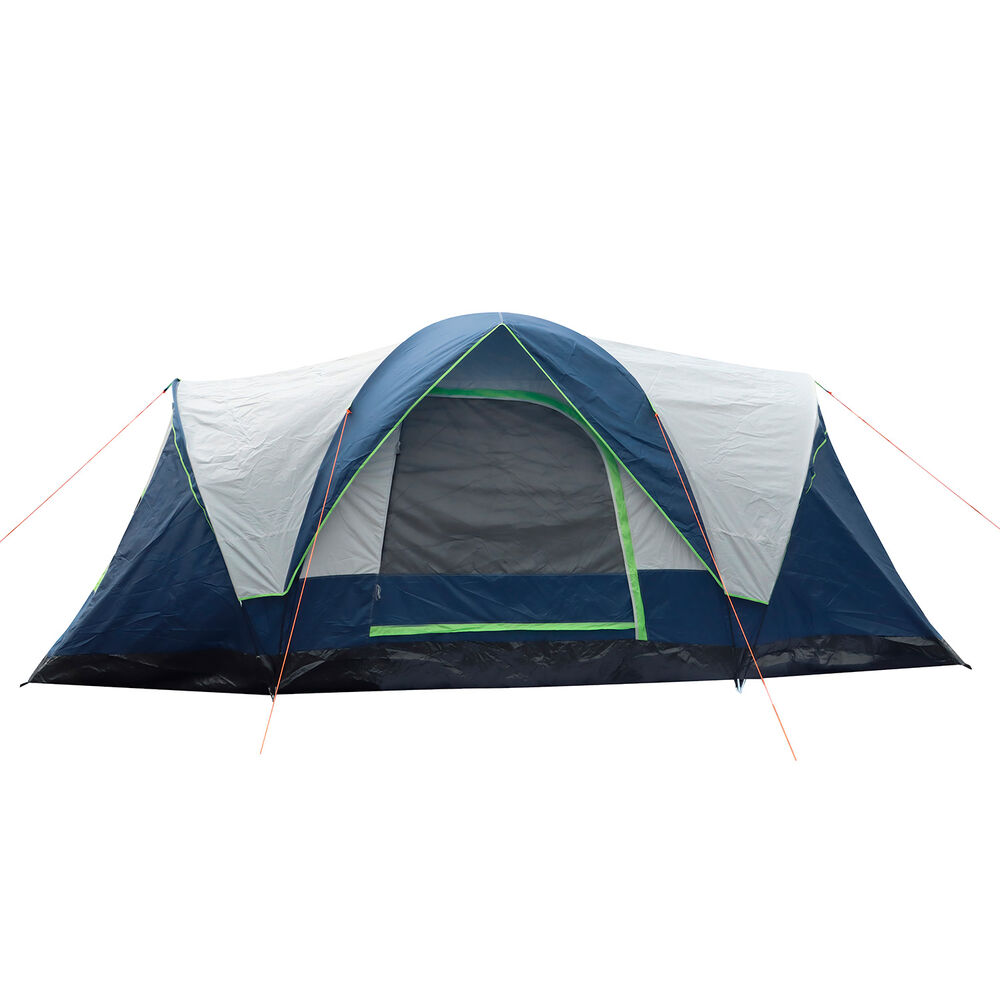 Carpa 8 Personas Camping Outdoor Azul image number 1.0
