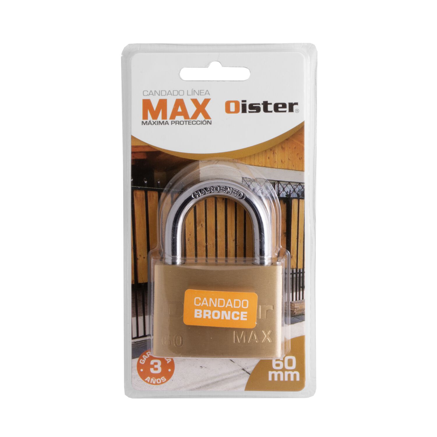 Candado Oister Max 60mm image number 4.0
