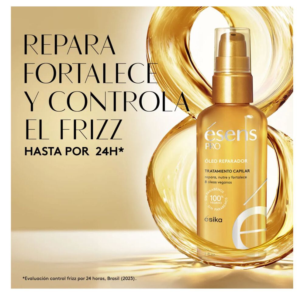 Oleo Reparador Y Fortalecedor Capilar Esens 60ml image number 3.0
