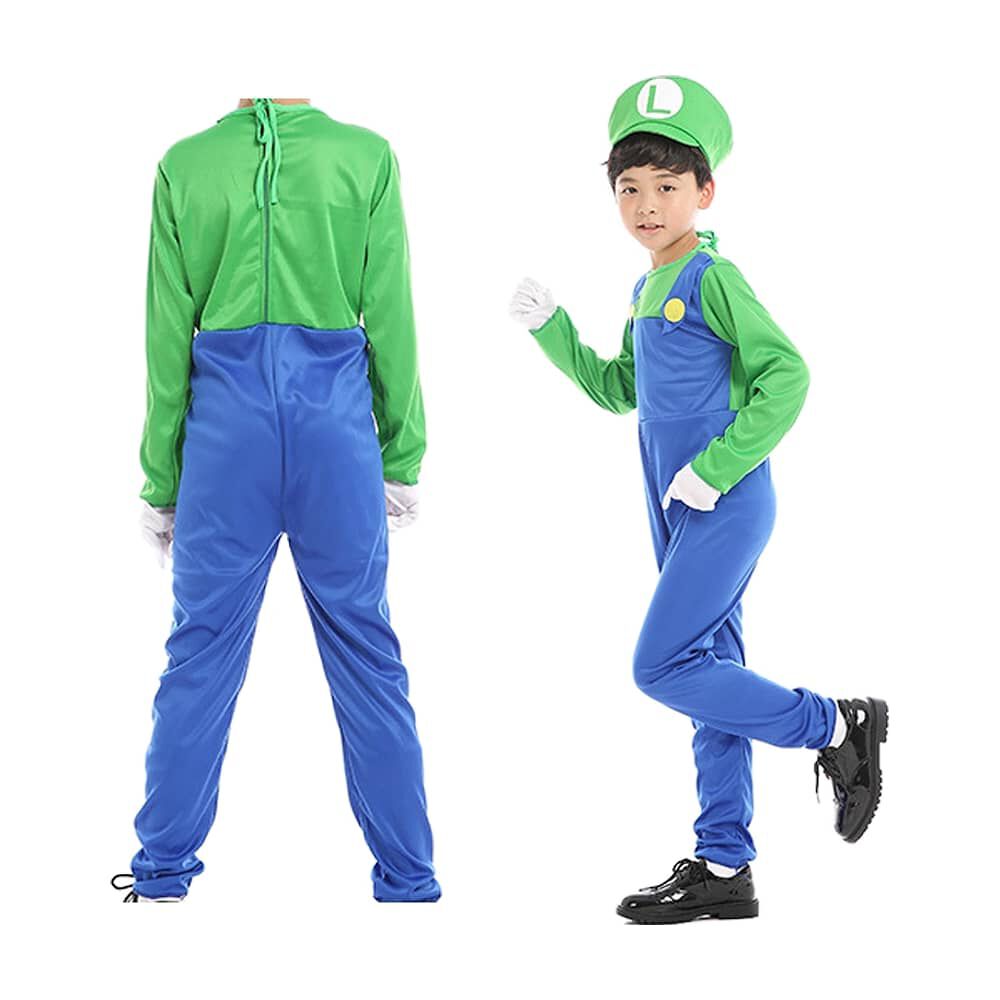 Disfraz De Luigi Para Ni&ntilde;os - Mario Bros image number 4.0