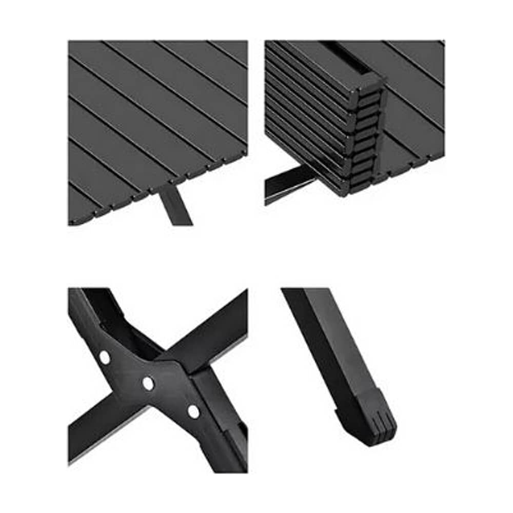 Mesa Plegable De Picnic Peque&ntilde;a Negra image number 1.0