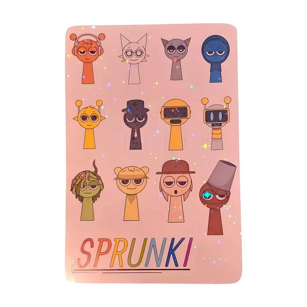 Stickers Pegatinas Sprunki Incredibox Personajes image number 0.0