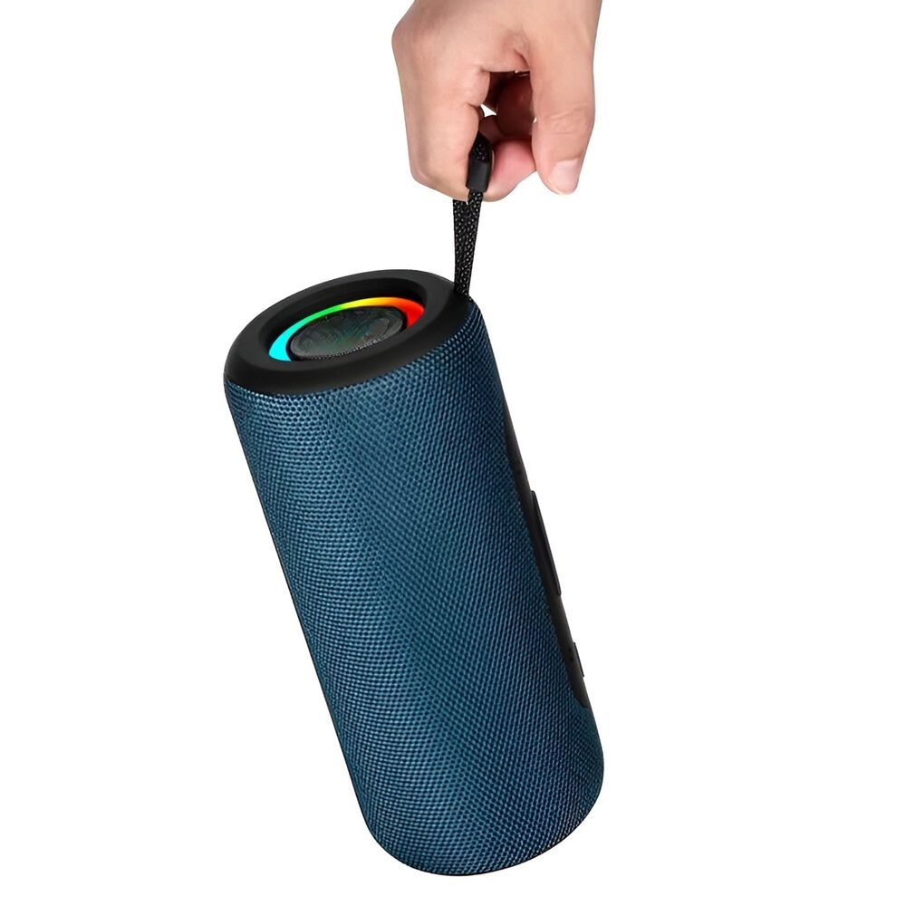 Parlante Bluetooth True Wireless Rgb + Radio Fm P468n +10w image number 6.0