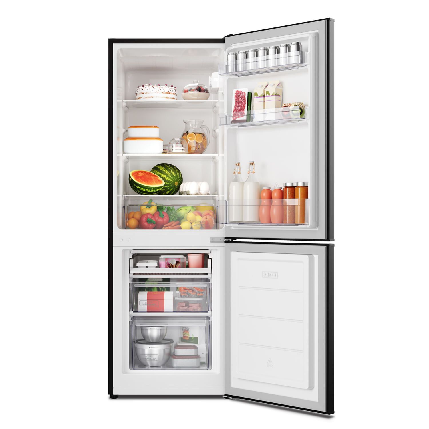 Refrigerador 173l Fr&iacute;o Directo Bottom Freezer Med165b image number 5.0