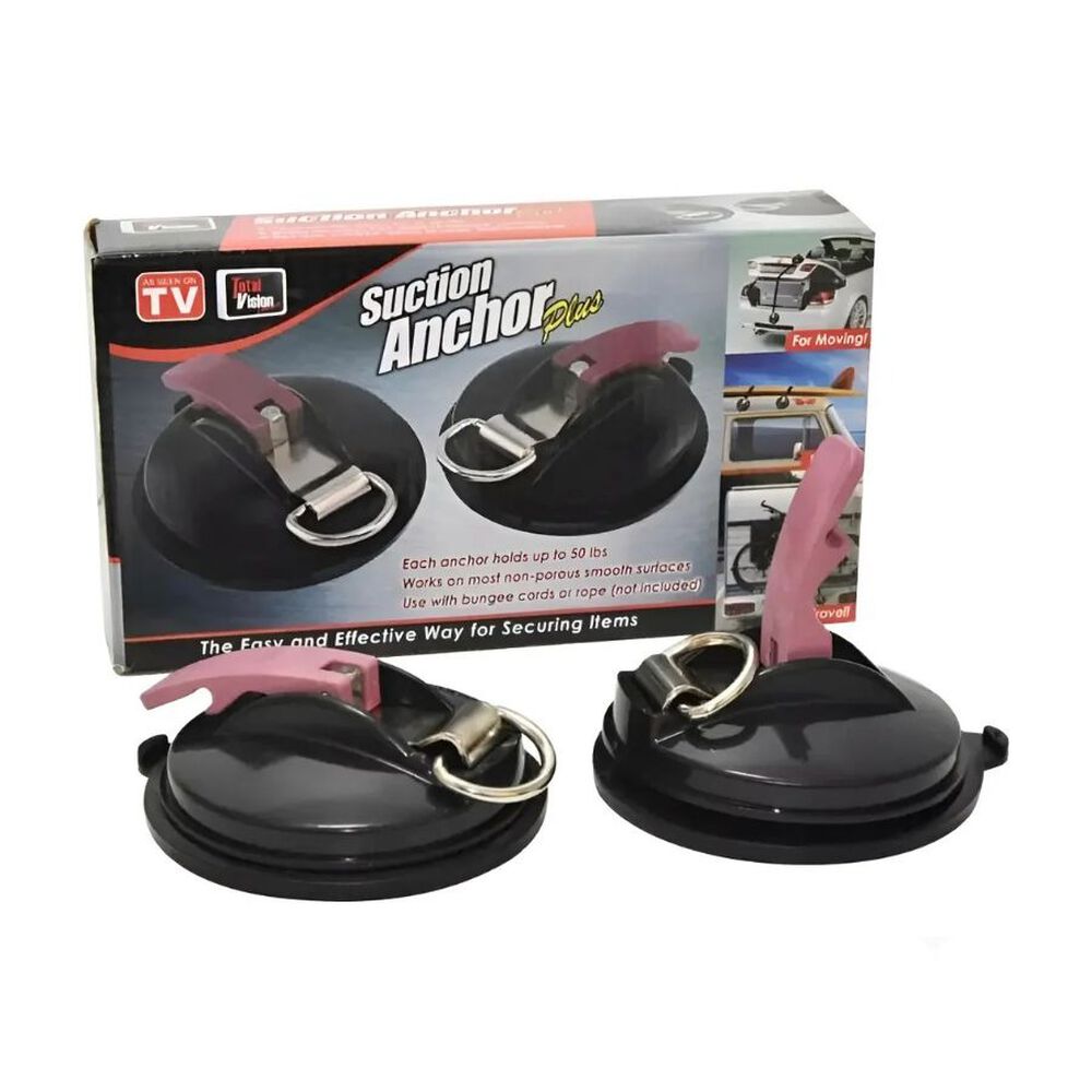 Ventosas De Succi&oacute;n Para Carga Auto Camioneta Pack 2 image number 3.0