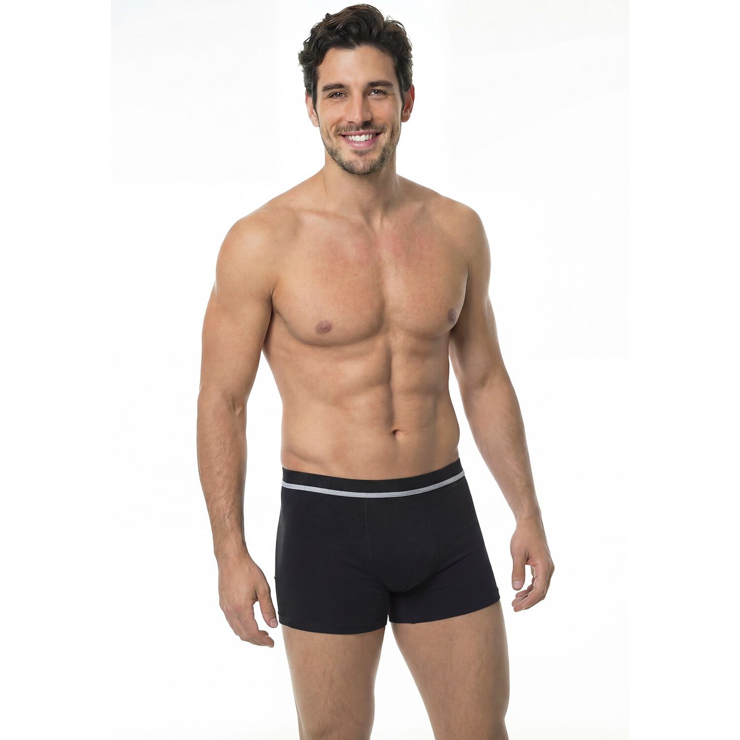 Pack 3x Boxer Corto Algod&oacute;n P393.08-sur1 Kayser image number 1.0