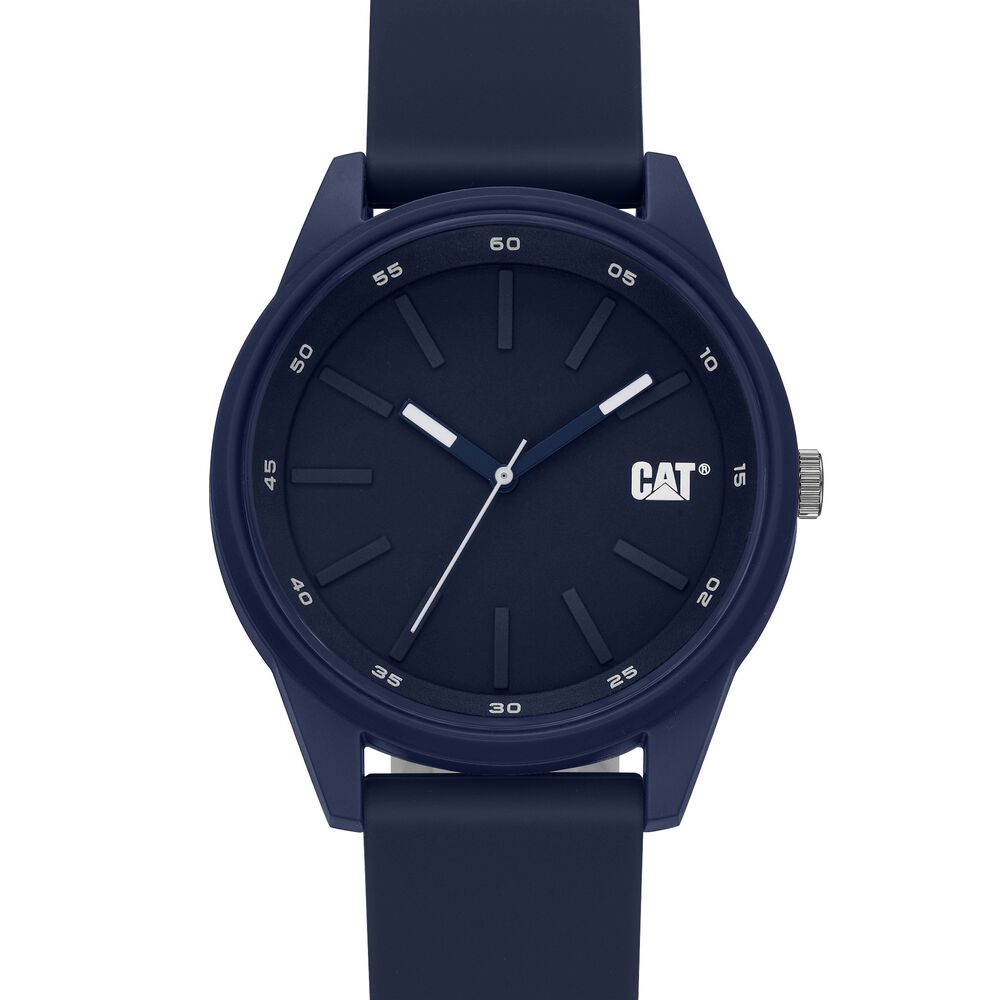 Correa Pulsera Cat Hombre Lj-26 Azul image number 2.0