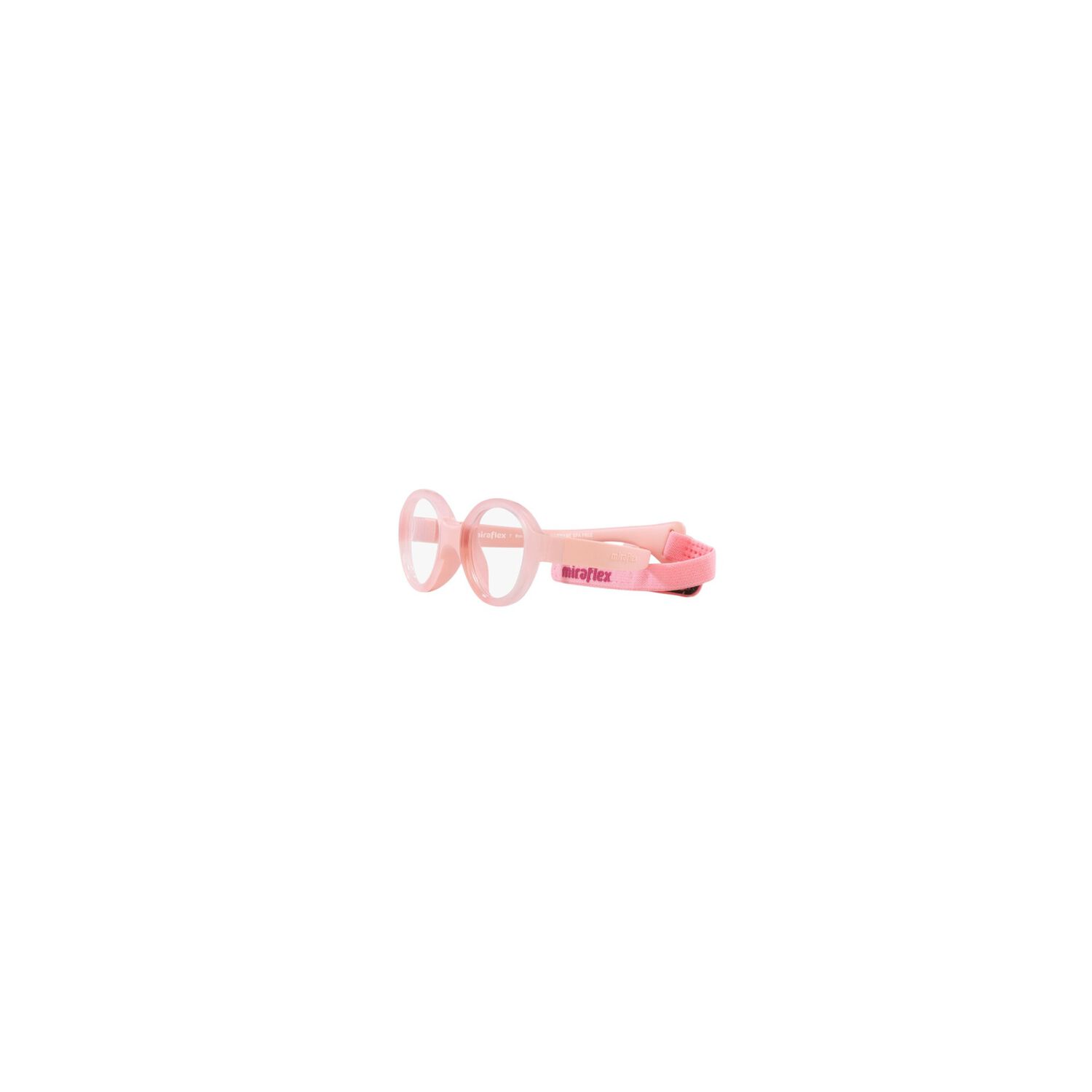 Lentes &Oacute;pticos Rosa Con Correa Miraflex Para Ni&ntilde;os image number 2.0