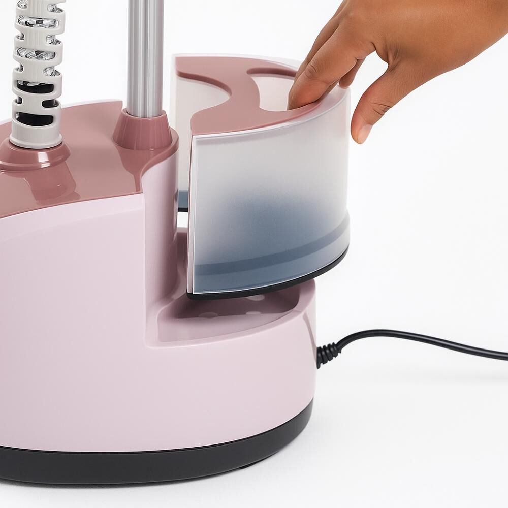 Plancha A Vapor Vertical 2 En 1 De Pie Con Soporte Y Ruedas image number 3.0