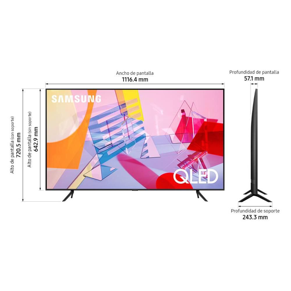 Qled Samsung Q60T / 50 " / Ultra Hd / 4k / Smart Tv image number 5.0