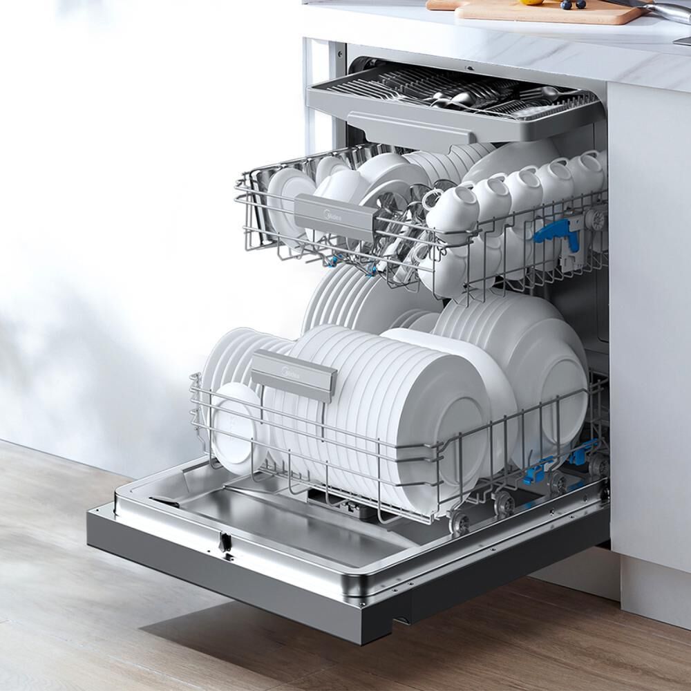 Lavavajilla Midea MDWEF1533GBS / 15 Cubiertos image number 5.0